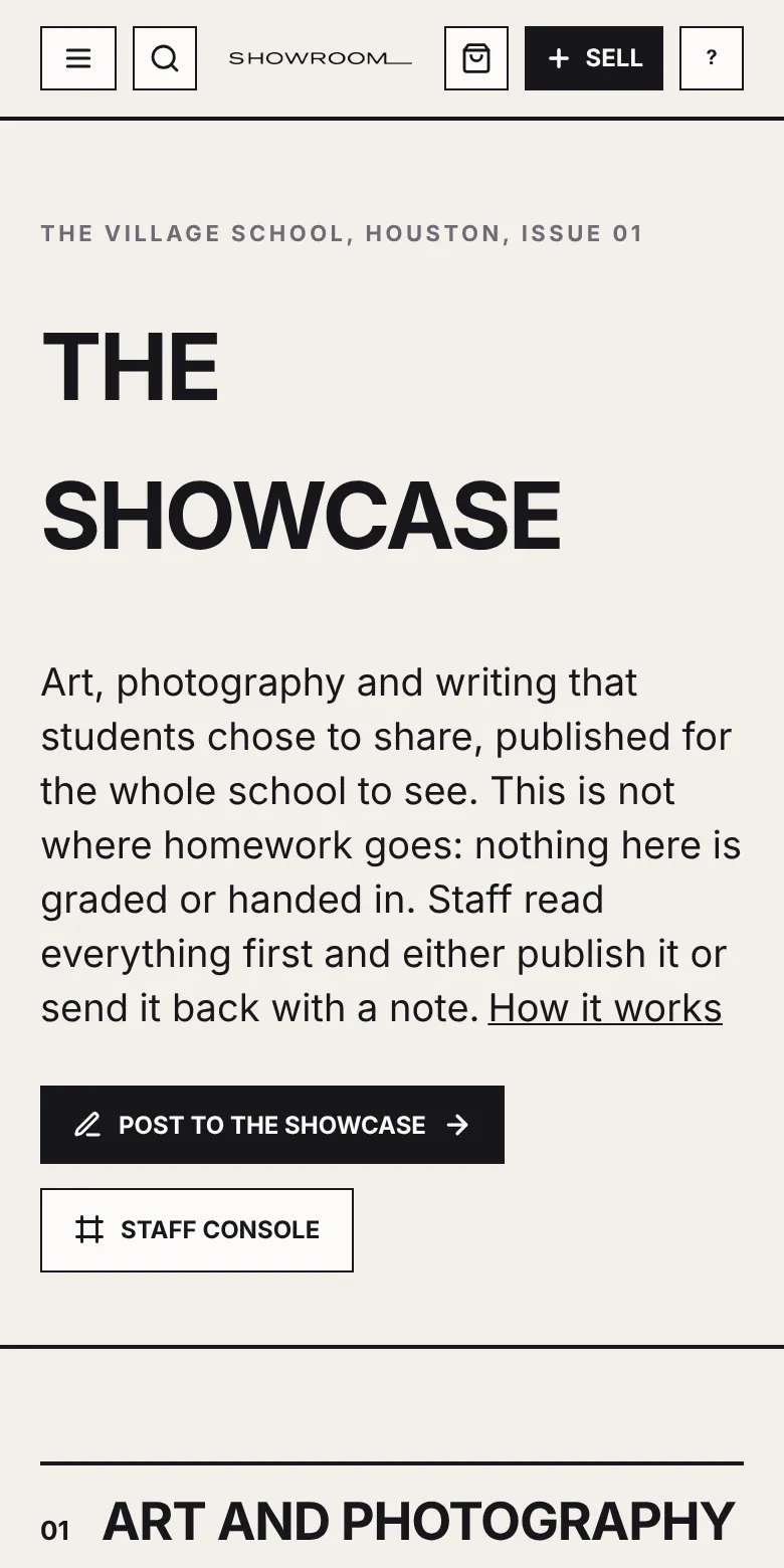 Screenshot: What it is for